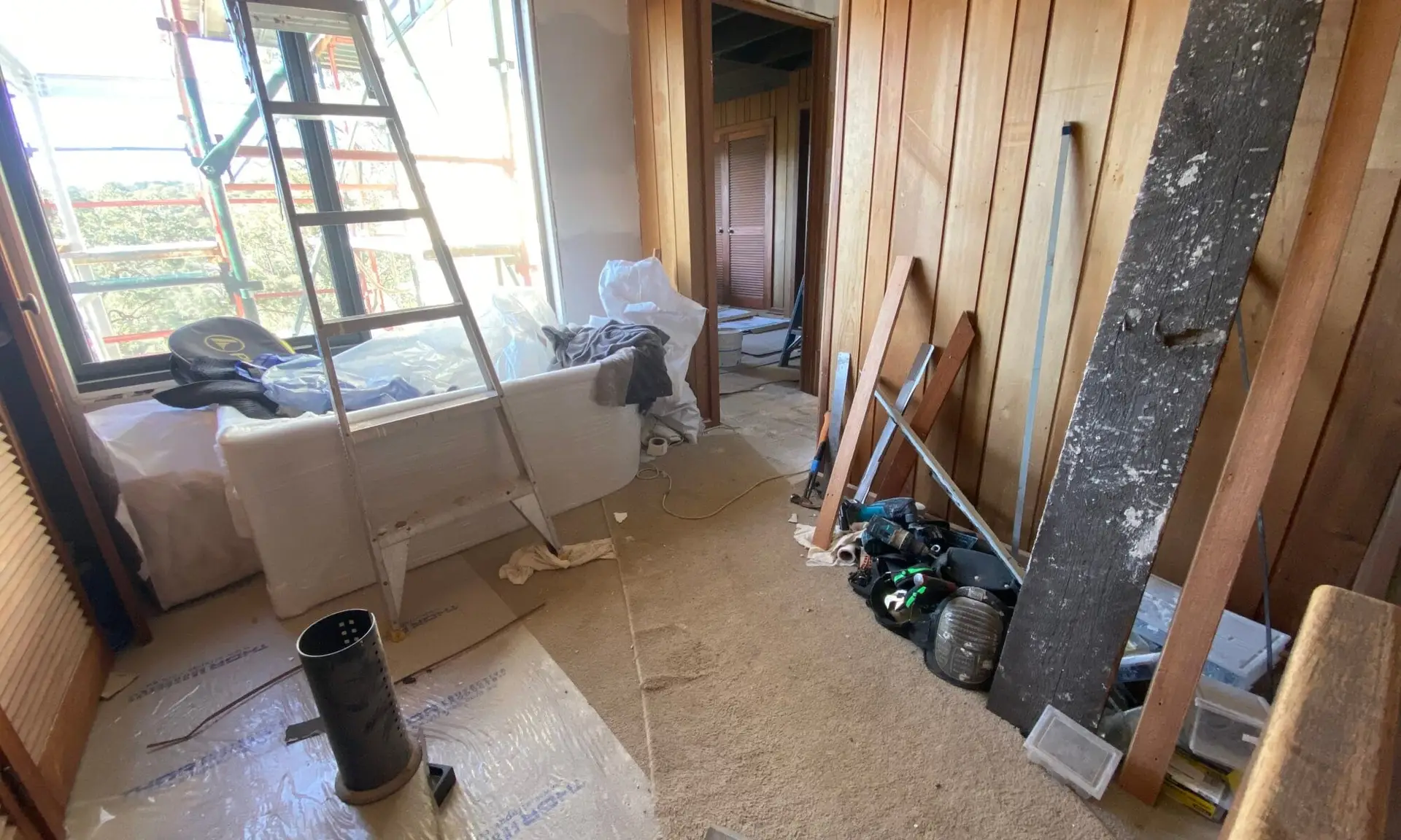 Ensuite Renovation Mess