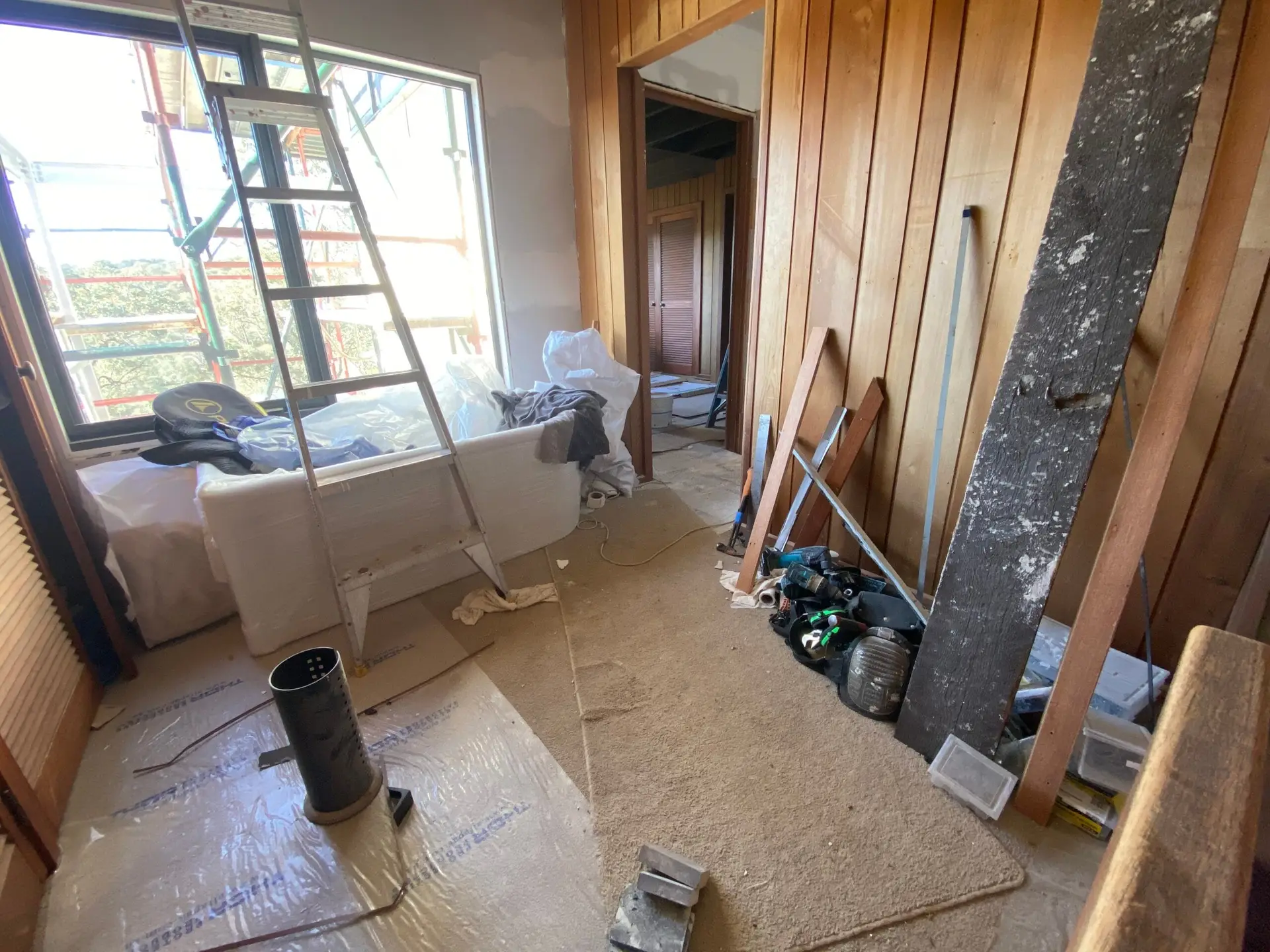 Ensuite Renovation Mess